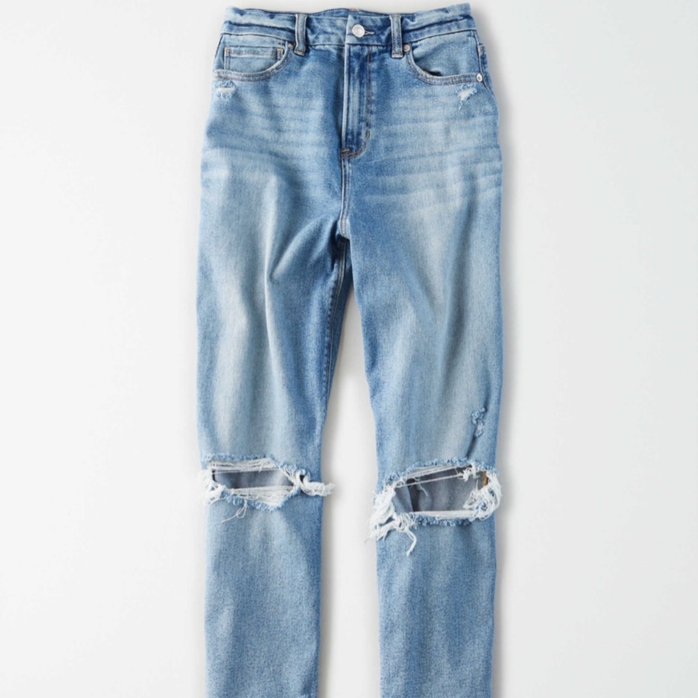 American Eagle mom jeans
